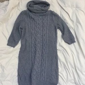 Tommy Hilfiger Cabled Sweater Dress